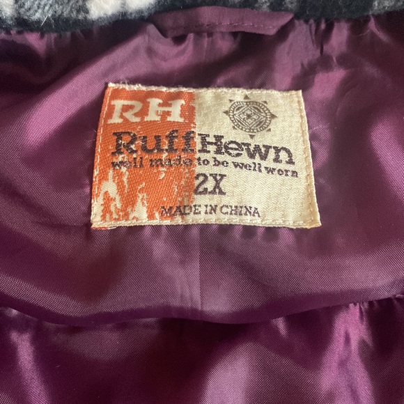 Women’s vest purple with black and white - Picture 2 of 3